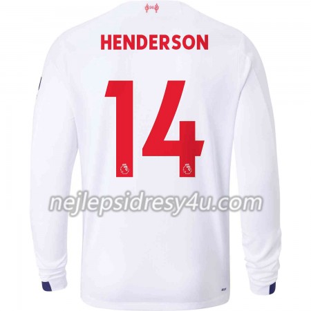 Fotbalový Dres Liverpool Jordan Henderson 14 Venkovní 2019/20 Dlouhý Rukáv